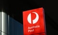 Australia Post sign