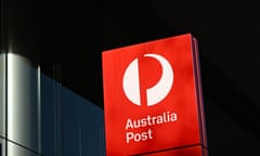 Australia Post sign