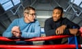 Louis Theroux goes head to head with Anthony Joshua.