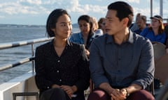 Profound self-questioning … Greta Lee and Teo Yoo in Past Lives.