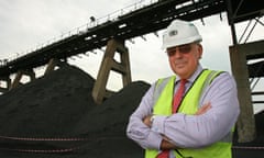 Richard Budge at Hatfield colliery near Doncaster