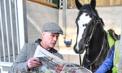 Bez with filly Mystic Moonshadow at her stables.