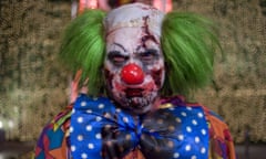 Clown zombie in Columbia Pictures' ZOMBIELAND.
film still