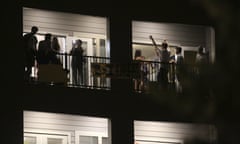 A party at a student flat near the University of Missouri campus