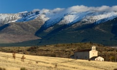 The Guadarrama mountains, near Madrid, traversed by both Lee and Macfarlane