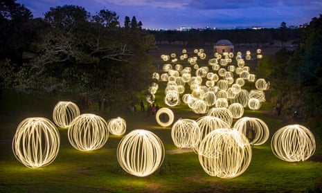 Light painting: Peter Solness's illuminated landscapes – video