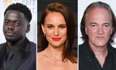 And the Oscar might go to ... Daniel Kaluuya, Natalie Portman and Quentin Tarantino.