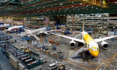Boeing Everett Factory - 747, 777 and 787 aircraft under construction - 061522 787 aircraft are seen at Boeing’s Everett Production Facility as they undergoes joint verification Wednesday, June 15, 2022 in Everett, Wash. 220679