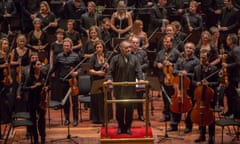 Valery Gergiev with the Mariinsky and Royal Scottish National Orchestras at Usher Hall, Edinburgh. 