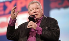 William Shatner speaking in Chicago, 1 March 2020.