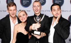 Wolf Alice, Mercury 2018 winners.