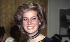 Shy Di: Princess Diana at charity performance in 1985.