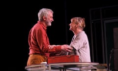 Tony Timberlake (Gordon) and Eithne Browne (Maggie) in Maggie May at Leeds Playhouse. Photography by Zoe Martin (4)