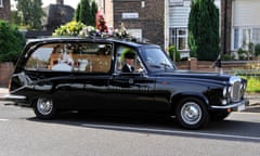 Funeral hearse