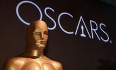 The Oscars statue at the Oscars nominees luncheon in Beverly Hills.