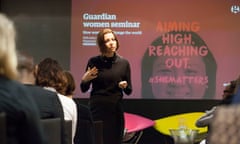 Elif Shafak, author, columnist, speaker and academic at the Guardian women seminar: How women can change the world.