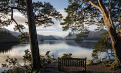 Friars Crag, Derwentwater, Keswick, English Lake District.<br>2PWNJJ4 Friars Crag, Derwentwater, Keswick, English Lake District.