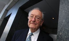 Portrait of Lord Anthony Lester. Pictures taken near Mandarin Oriental Hotel in Central. 27SEP11 (Photo by Jonathan Wong/South China Morning Post via Getty Images)