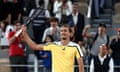 Alex Zverev celebrates beating Casper Ruud to progress to his first French Open final, where he will face Carlos Alcaraz.