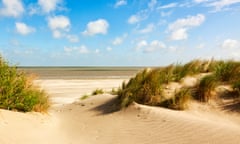 North Sea beach and dunes, Belgium<br>Beach and dunes at Knokke-Heist, Belgian north sea coast
