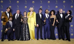 70th Primetime Emmy Awards, Press Room, Los Angeles, USA - 17 Sep 2018<br>Mandatory Credit: Photo by Matt Baron/REX/Shutterstock (9883802dr) Outstanding Drama Series - ‘Game of Thrones’ 70th Primetime Emmy Awards, Press Room, Los Angeles, USA - 17 Sep 2018