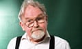 Alasdair Gray seen before speaking at the Edinburgh international book festival, 2011.