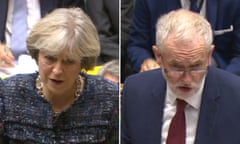 Theresa May and Jeremy Corbyn