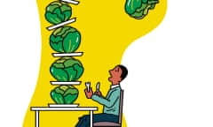 Stephen Bush regrets stacking his 10 gigantic (seriously, they're as big as his torso) cabbages one atop the other in a tribute to the leaning tower of Pisa. As the uppermost tumbles fatally towards his head, he feels significantly less smug about his cabbage balancing skills.