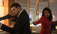 Richard Madden and Priyanka Chopra Jonas in Citadel