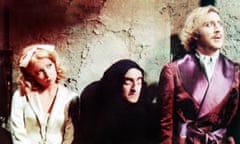 YOUNG FRANKENSTEIN, from left: Teri Garr, Marty Feldman, Gene Wilder, 1974<br>No Merchandising. Editorial Use Only. No Book Cover Usage Mandatory Credit: Photo by Everett/REX/Shutterstock (2055859a) YOUNG FRANKENSTEIN, from left: Teri Garr, Marty Feldman, Gene Wilder, 1974 YOUNG FRANKENSTEIN, from left: Teri Garr, Marty Feldman, Gene Wilder, 1974