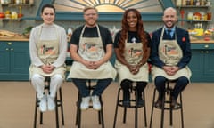 Daisy Ridley, Rob Beckett, Alexandra Burke and Tom Allen.