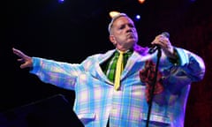 John Lydon performing with Public Image Ltd in London, June 2022.