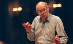 ‘Acoustic theology’  … conductor and composer Mauricio Kagel in 2000.