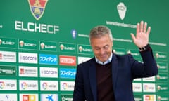 Elche CF v Real Betis - La Liga Santander, Spain - 21 Nov 2021<br>RESTRICTED TO EDITORIAL USE Mandatory Credit: Photo by Jose Breton/NurPhoto/REX/Shutterstock (12612454e) Fran Escriba head coach of Elche during his last press conference after the La Liga Santander match between Elche CF and Real Betis at Estadio Manuel Martinez Valero on November 21, 2021 in Elche, Spain. Elche CF v Real Betis - La Liga Santander, Spain - 21 Nov 2021