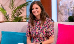 Deborah James appearing on ITV’s Lorraine show in September 2021.