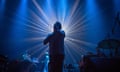 LCD Soundsystem Performs At L'Olympia<br>PARIS, FRANCE - SEPTEMBER 13: James Murphy from LCD Soundsystem performs at L'Olympia on September 13, 2017 in Paris, France. (Photo by David Wolff - Patrick/Redferns)