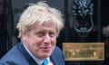 Boris Johnson in Downing Street