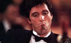 Al Pacino in the 1983 version of Scarface, which is set to get a remake.