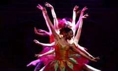 Dancers from the Northern Ballet perform during the final dress rehearsal of The Nutcracker at the Grand Theatre in Leeds on 28 November.