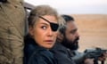 Rosamund Pike as Marie Colvin in A Private War.