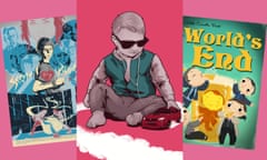 Left to right: Scott Pilgrim by Martin Ansin, Baby Driver by Scott Buoncristiano and The World’s End by Joey Spiotto.