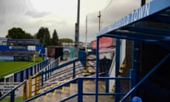 A general view of Macclesfield Town's stadium