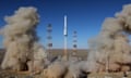 A Russian Proton-M rocket launches