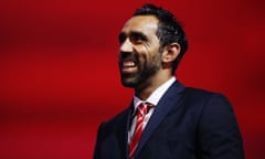 Adam Goodes. The Sydney Swans great has largely stayed out of the spotlight since his retirement but has given a rare interview to Rio Ferdinand.