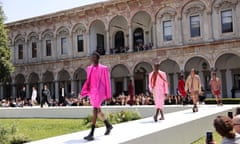 Valentino Spring/Summer 2024 menswear show during the Milan fashion week 