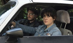 Melanie Lynskey and Elijah Wood in I Don’t Feel at Home in This World Anymore.