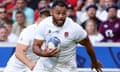 England's Billy Vunipola in action against Chile