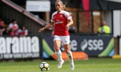 Jordan Nobbs got the Arsenal scoring under way