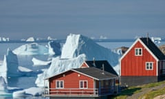 Greenland, Baffin Bay, Nuussuaq village<br>09 Aug 2012, Greenland --- Greenland, Baffin Bay, Nuussuaq village --- Image by Christophe Boisvieux/Corbis