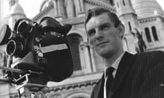 John McGlashan with camera at Sacre Coeur in Paris in 1960.